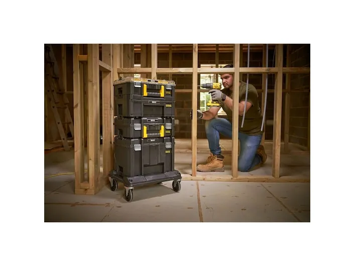 Stanley FMST1-80107, Værktøjskasse, Sort, Gul, 51,49 L, 100 kg, 486 mm, 436 mm