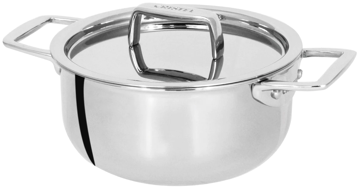 Mini faitout inox Castel'Pro fixe 10cm Cristel