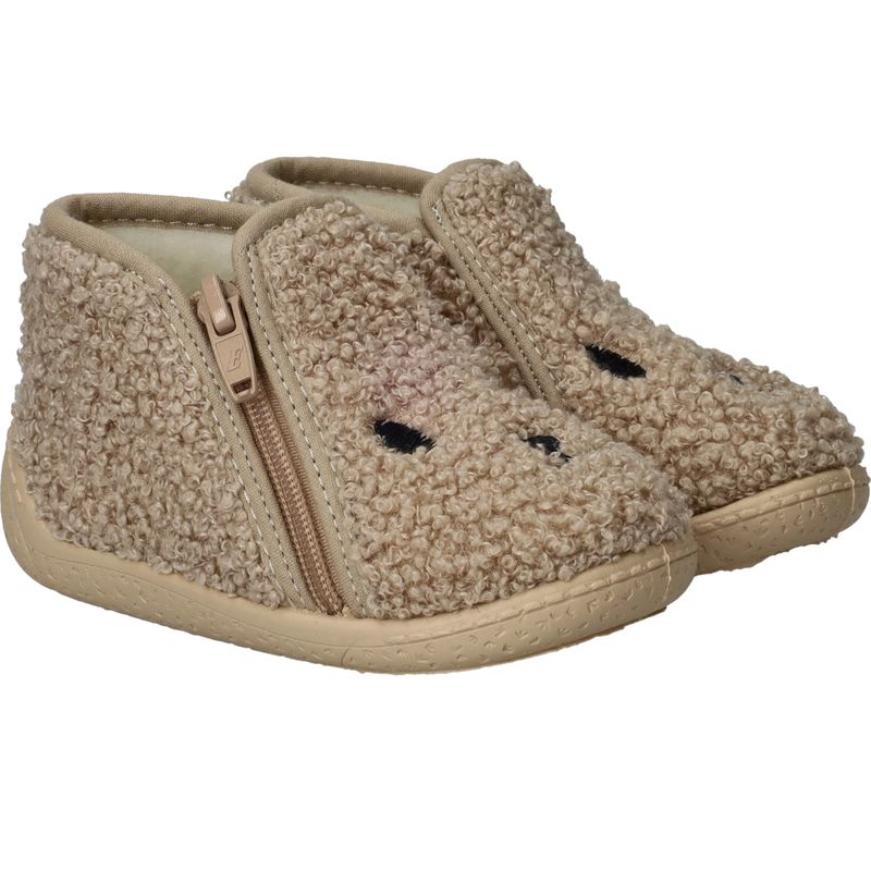 Belizia Pantoffels Beige Meisjes Jongens