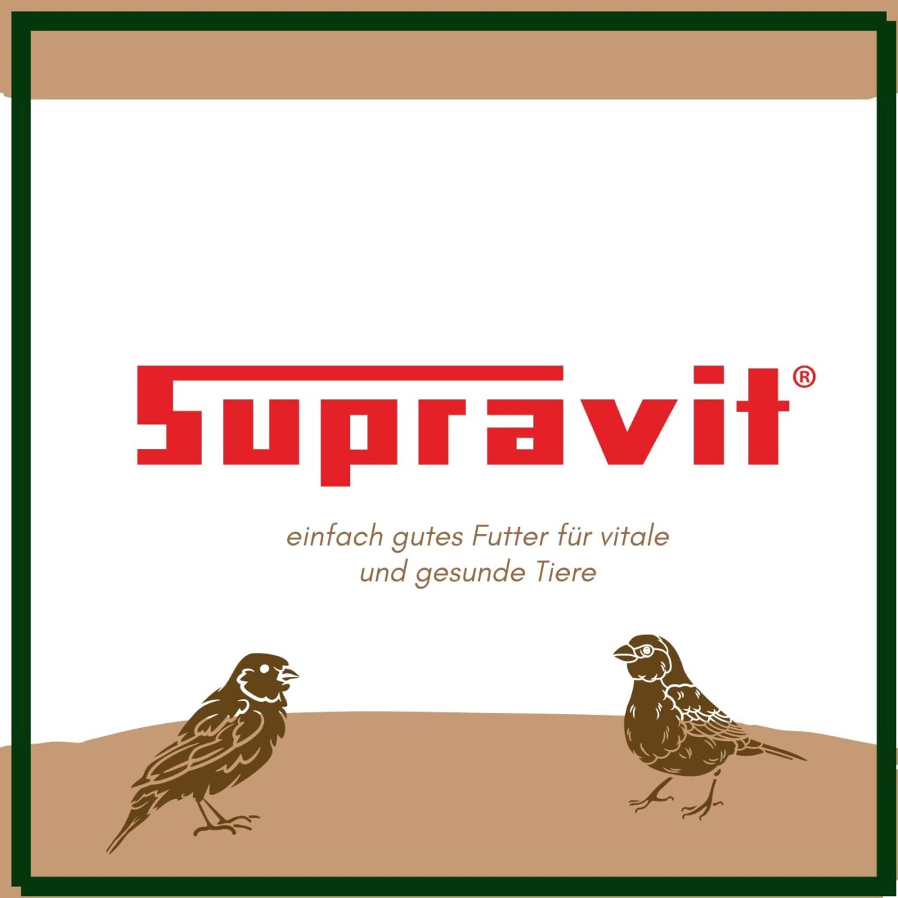 Supravit Premium Fettfutter für Wildvögel 2,5 kg