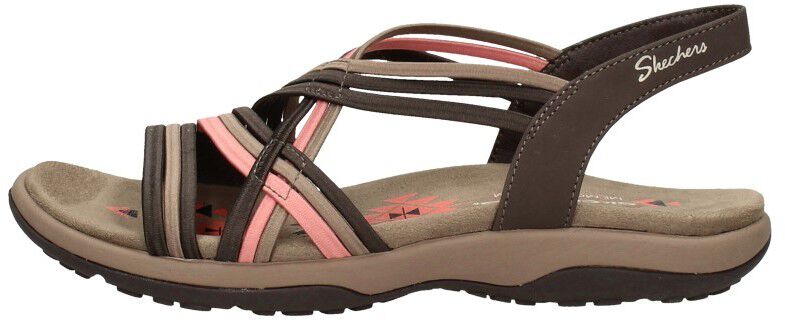 Skechers Reggae Slim - Simply Stretch donkerbruin