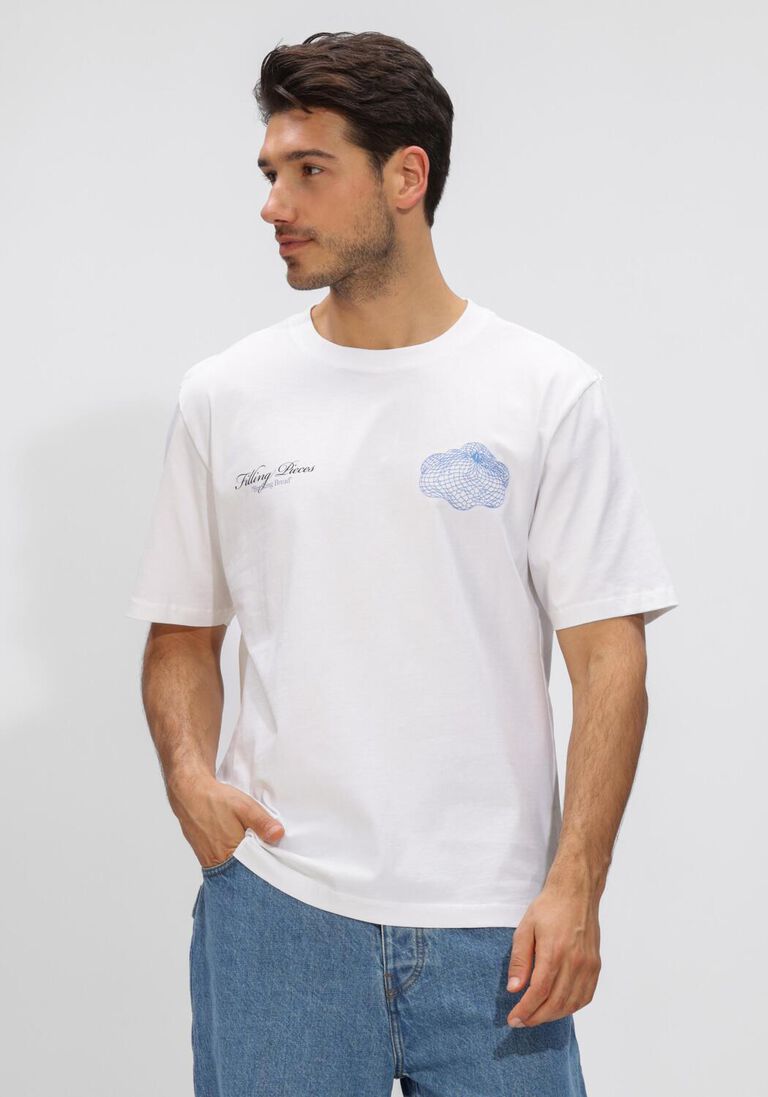 witte filling pieces t-shirt t-shirt citrus