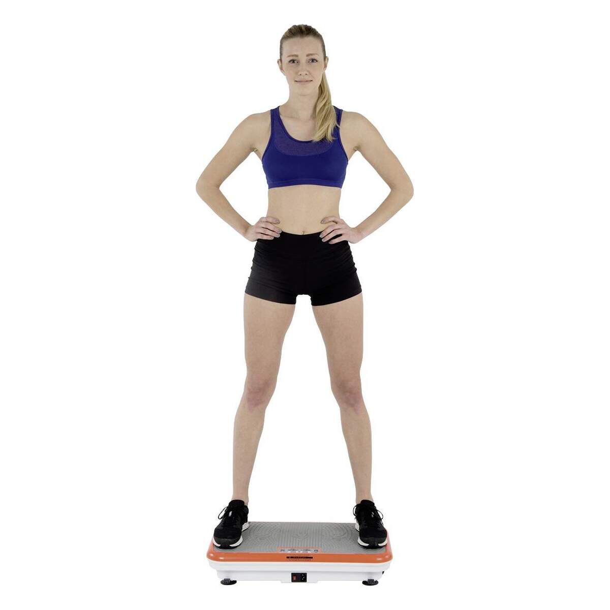 Vibrationsplatte Vibro Shaper weiss,hellgrau,orange