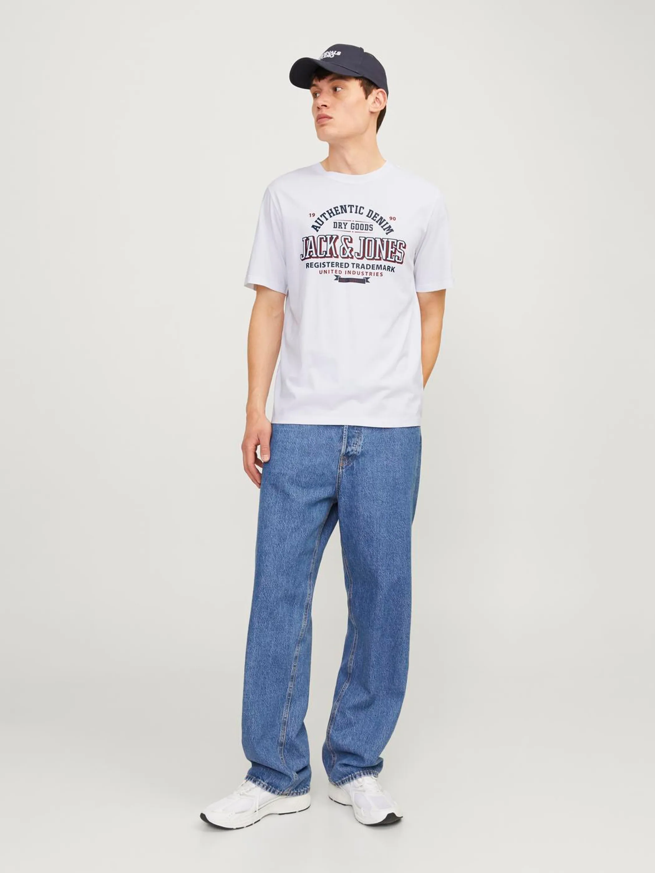 Jack&Jones JJELOGO TEE SS O-NECK T-Shirt
