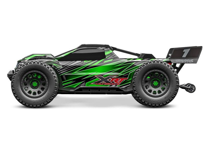 Traxxas Stadium Truck XRT Ultimate 8S Grün, ARTR, 1:6 Leistungsstarker 4WD Brushless Stadium Truck in limitierter Ausführung