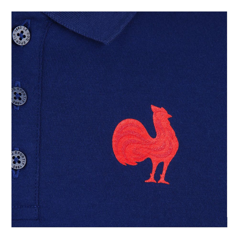 Le Coq Sportif FFR FANWEAR - Polo Homme bleu fr intense
