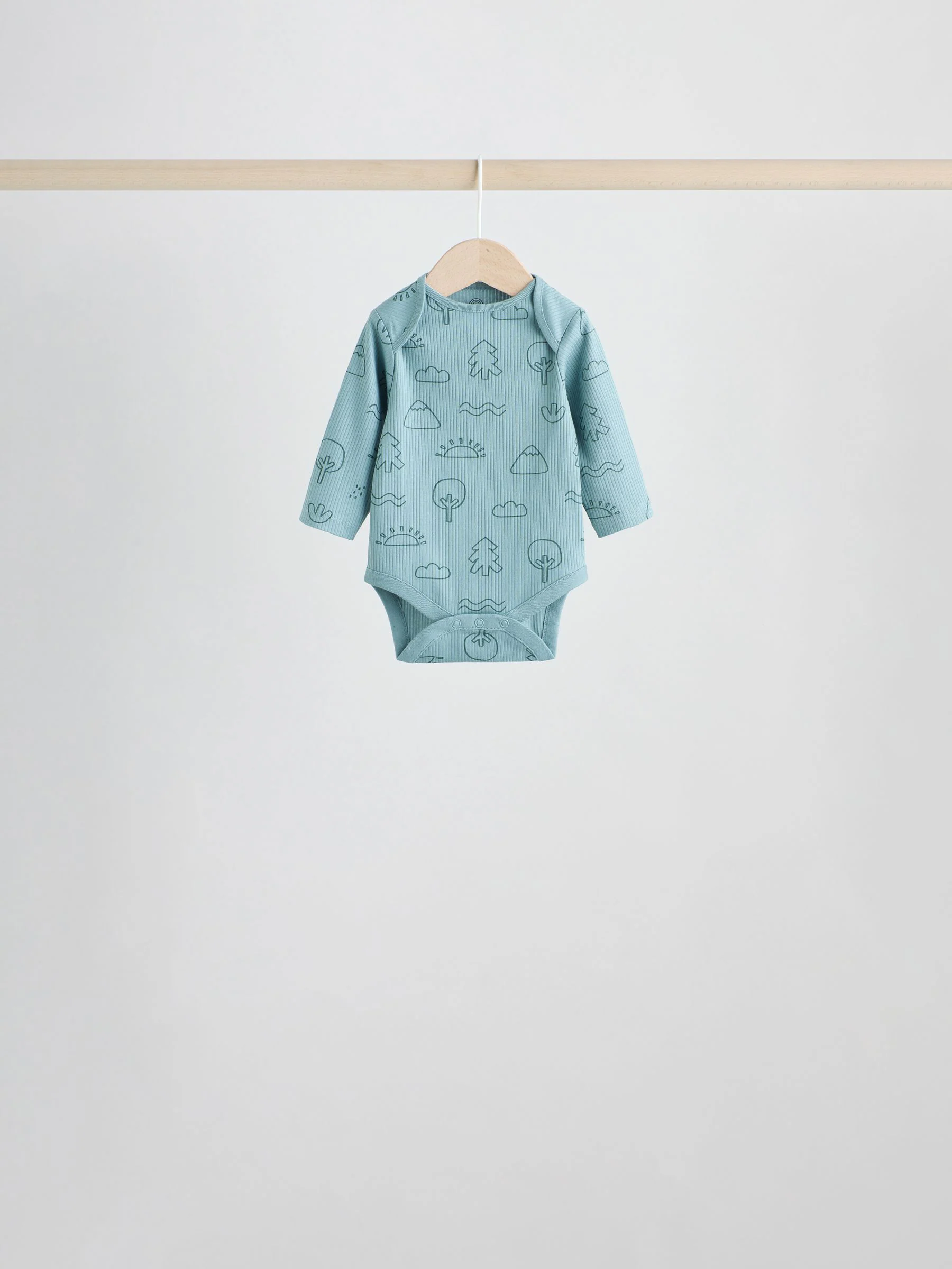 Multi - Set van 5 babyrompertjes