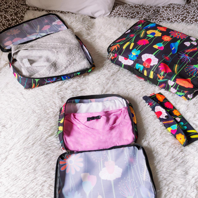 Set de 3 pochettes de voyage - Travel organizer