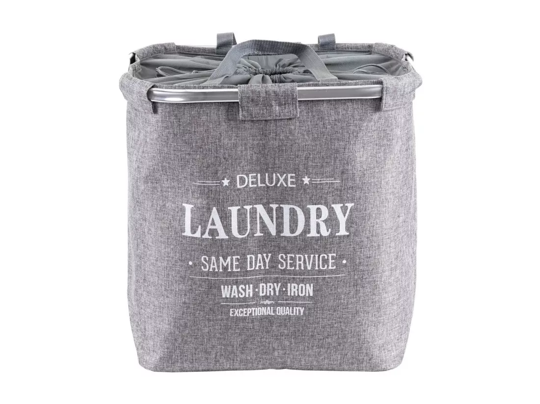 Collecteur de linge MCW-C34, gris