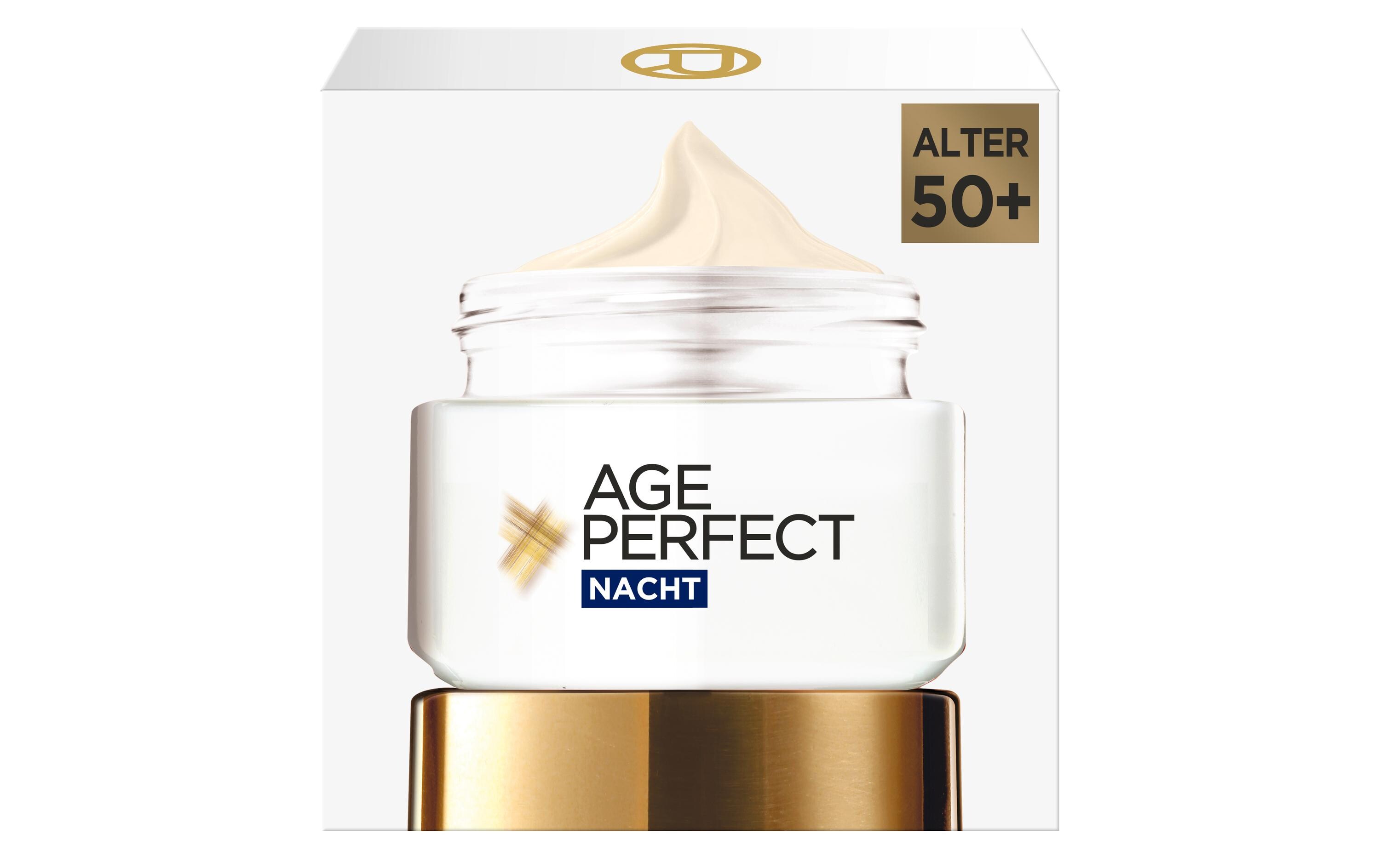 Nachtcrème Age Perfect Pro-Kollagen Experte 50 mlStraffende Gesichtspflege