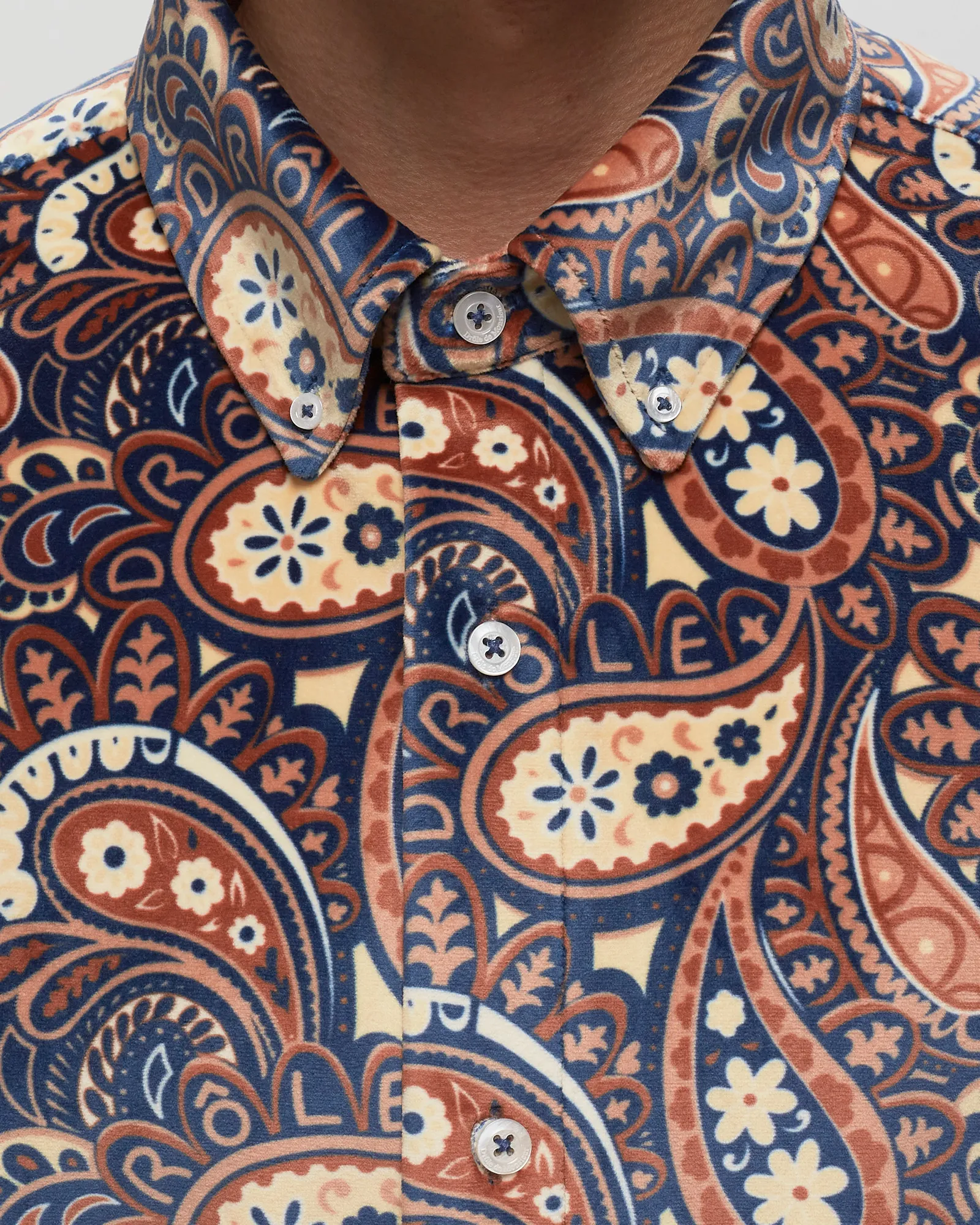 Drôle de Monsieur La Shirt Velours Paisley