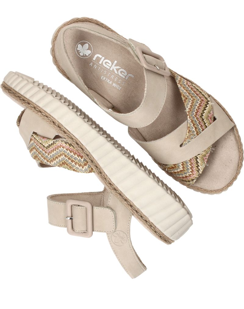 Rieker Sandalen Beige Dames