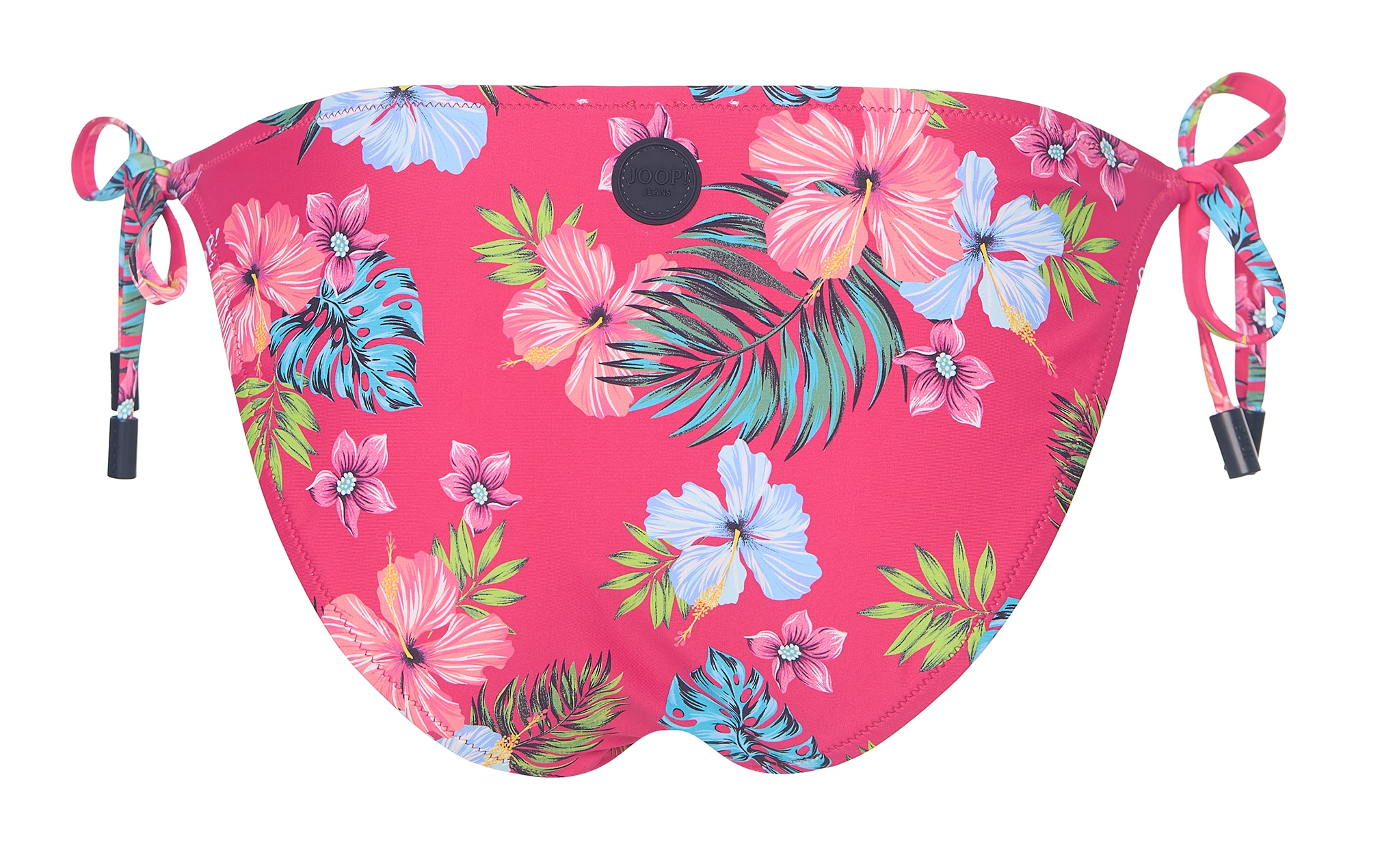JOOP! Jeans Bikini-Hose »JEANS!HIBISCUS«, floraler Print, Logo-Details