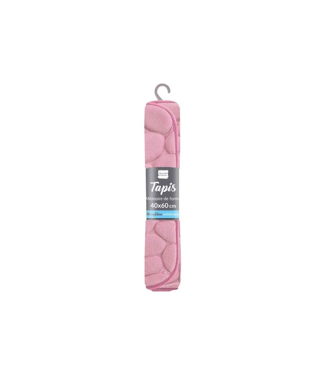 Tapis de Bain Ricochet 40x60cm Rose Poudré