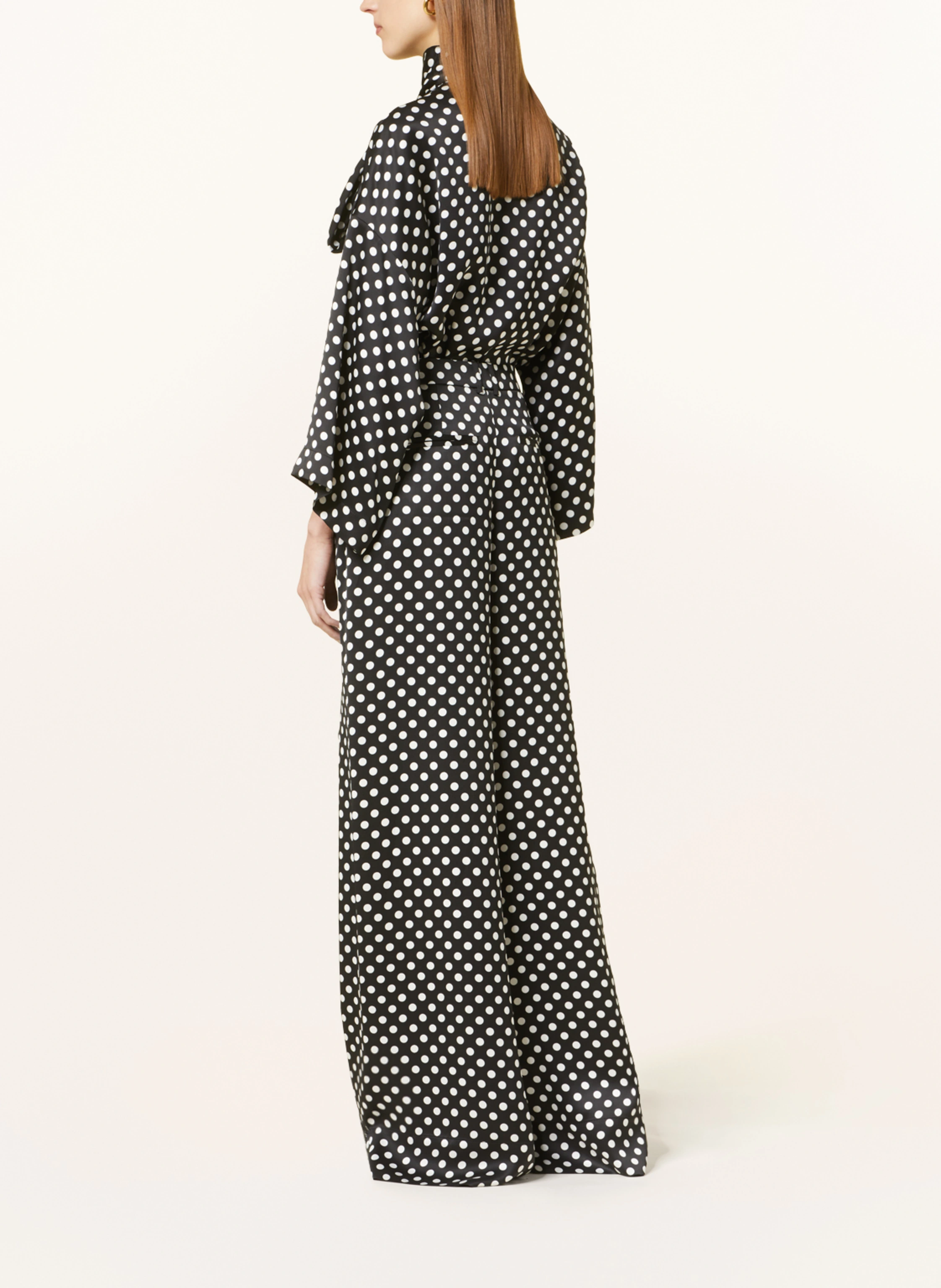 SAINT LAURENT Marlenehose aus Satin