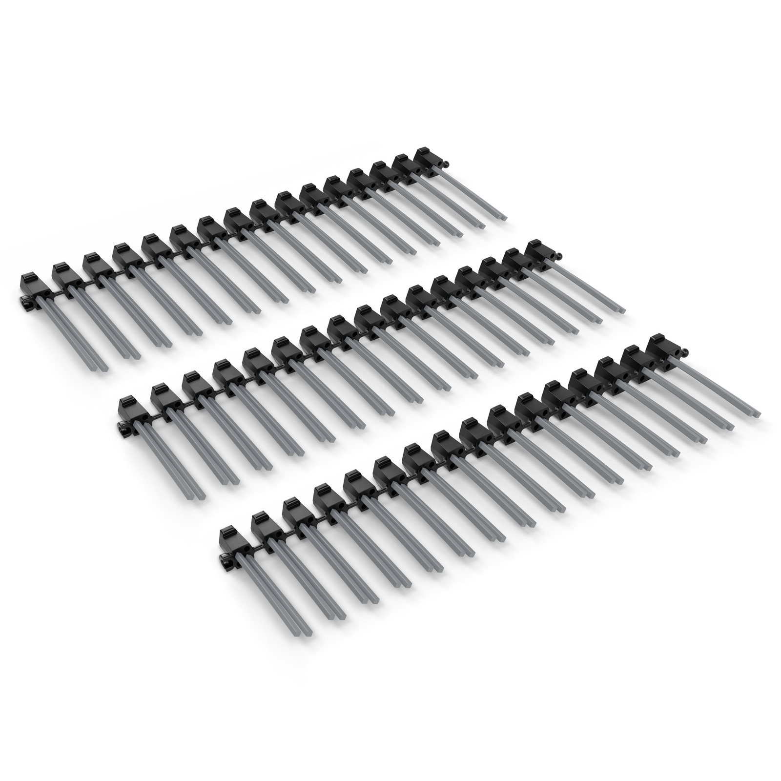 (3er Set) Nylon Borsten Band Garten Zubehör für WRE 18-55 Unkraut Entferner (2.445-244.0)