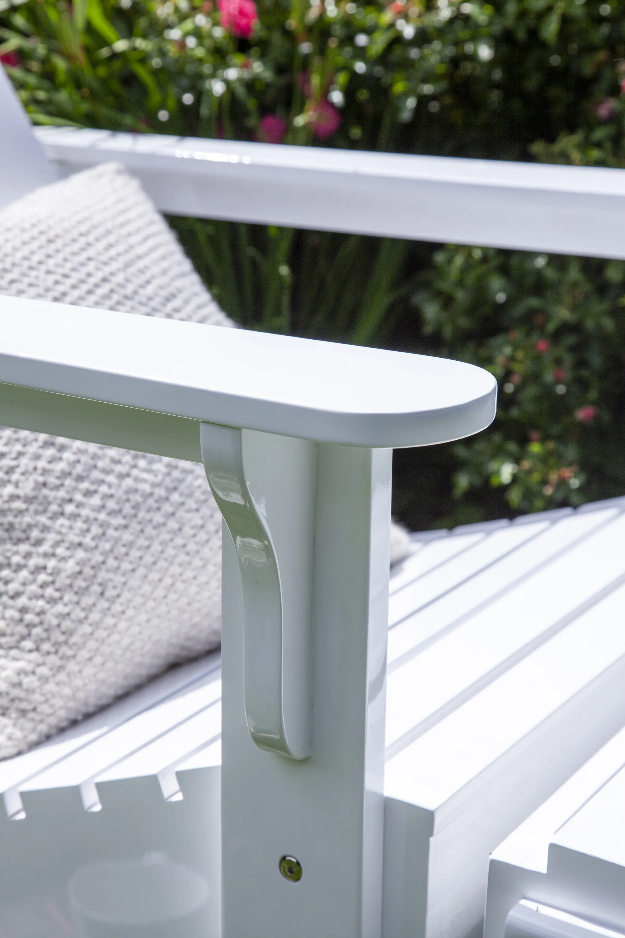 cinas Adirondack Loungestol m. fodskammel
