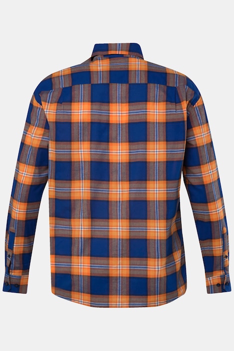Men+ Karohemd, Langarm, Kentkragen, Comfort Fit, bis 8 XL