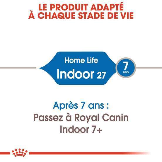 Croquettes chat d'intérieur Indoor de 1 à 7 ans 4kg