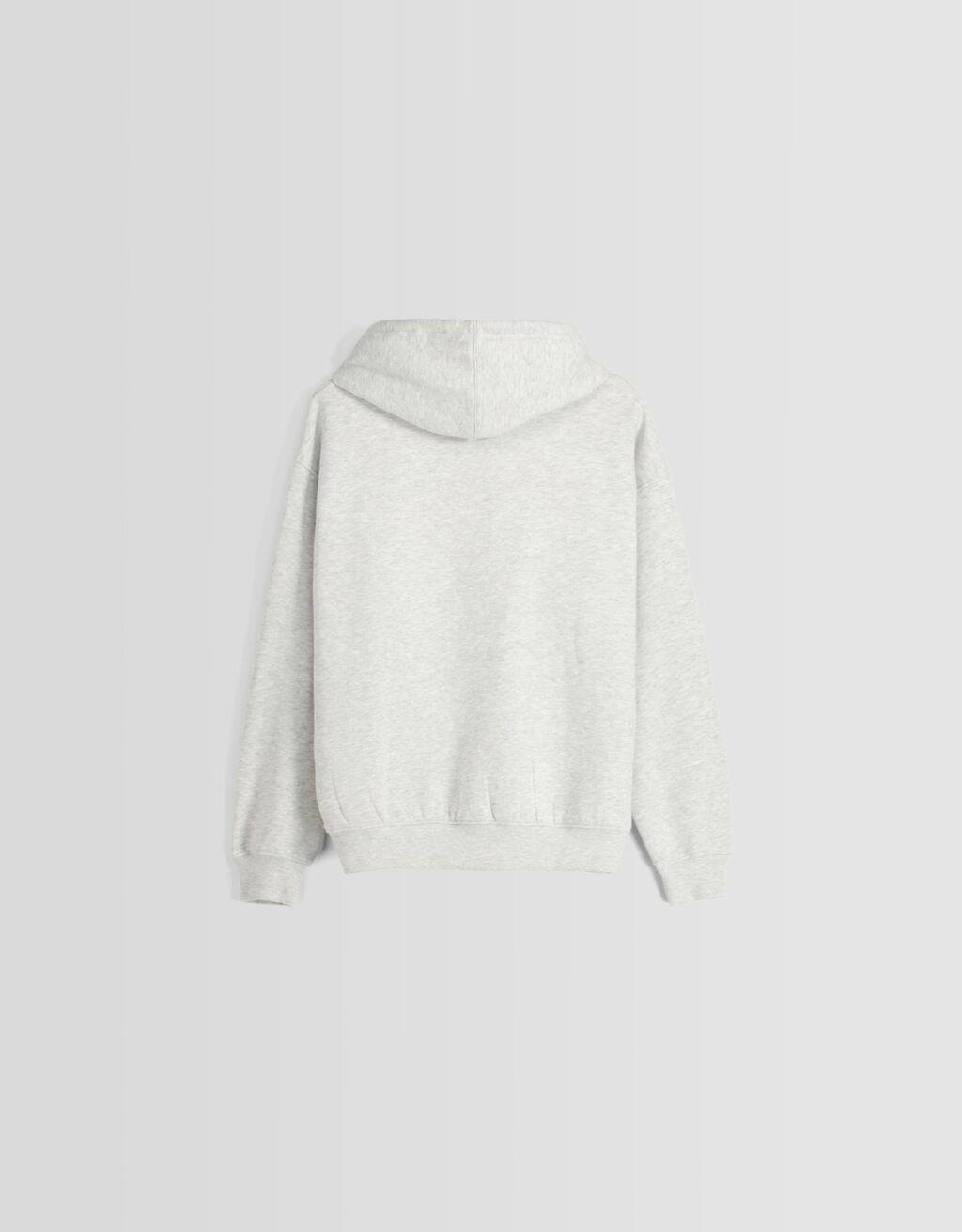 Moletom com zíper oversized