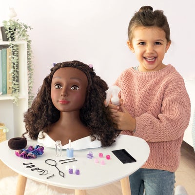 Smoby My Beauty Brunette Frisør- og Sminkedukke