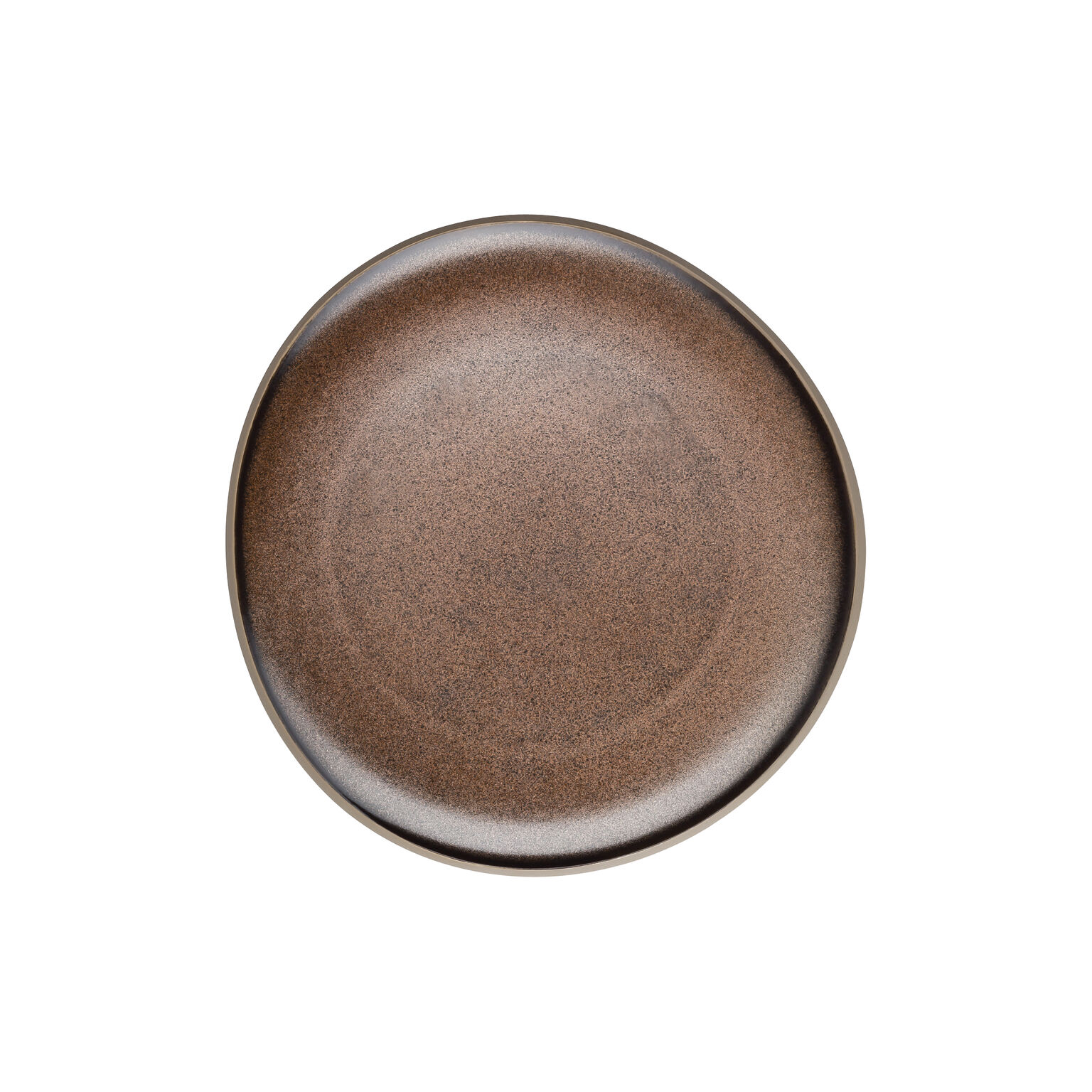 Junto Bronze Teller 22 cm flach