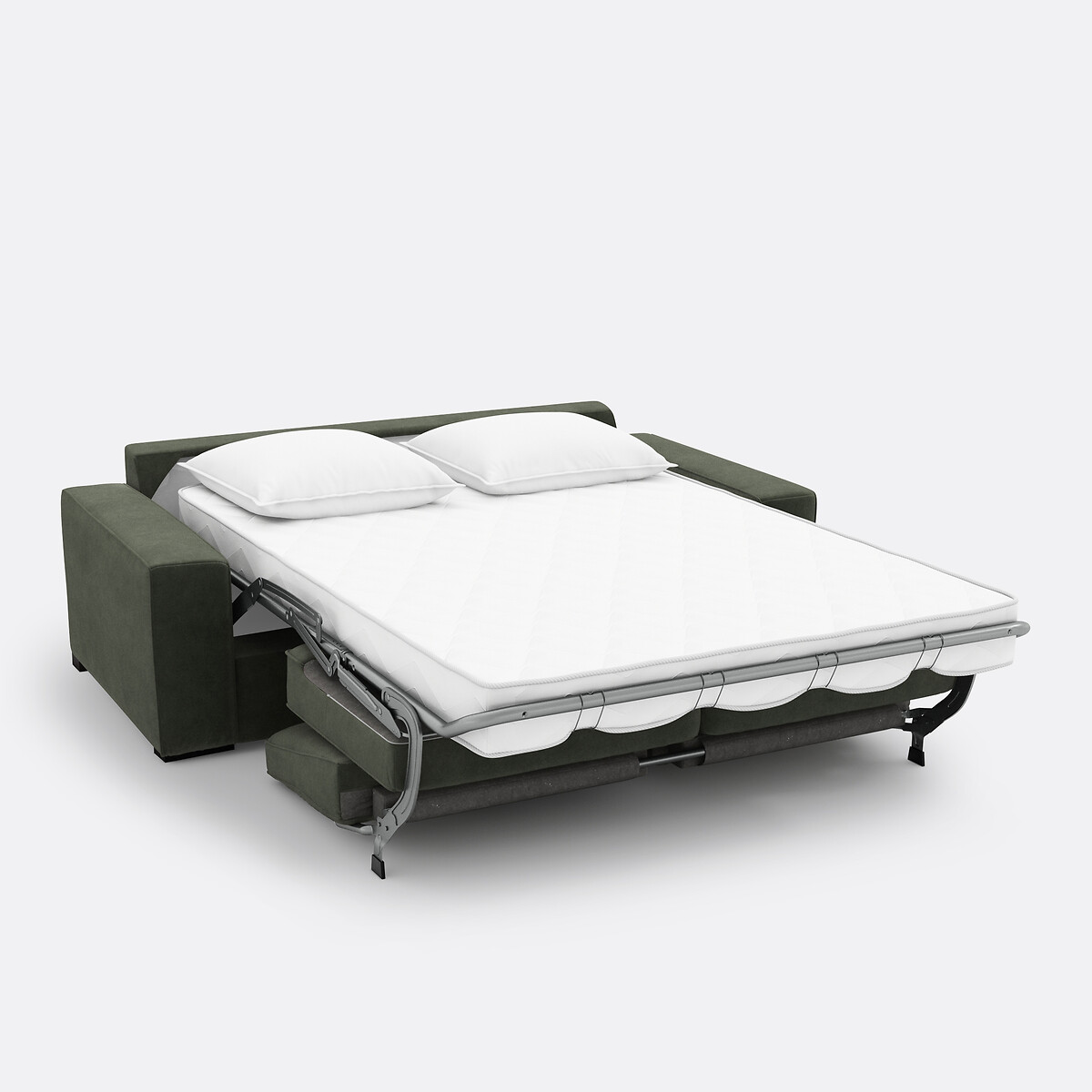 LA REDOUTE INTERIEURS<br>Sofá-cama de veludo, Bultex Cécilia