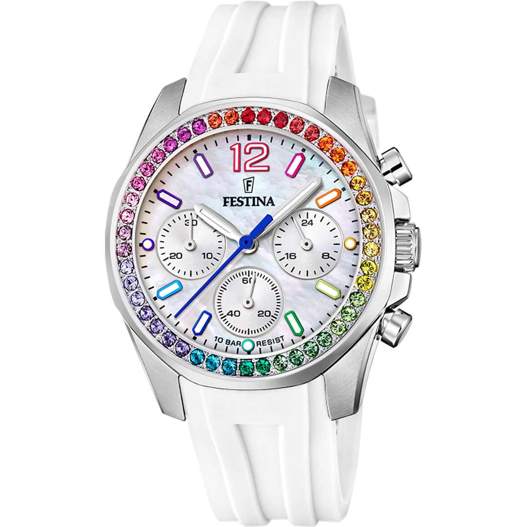 Festina Boyfriend Rainbow Chronograph 38mm