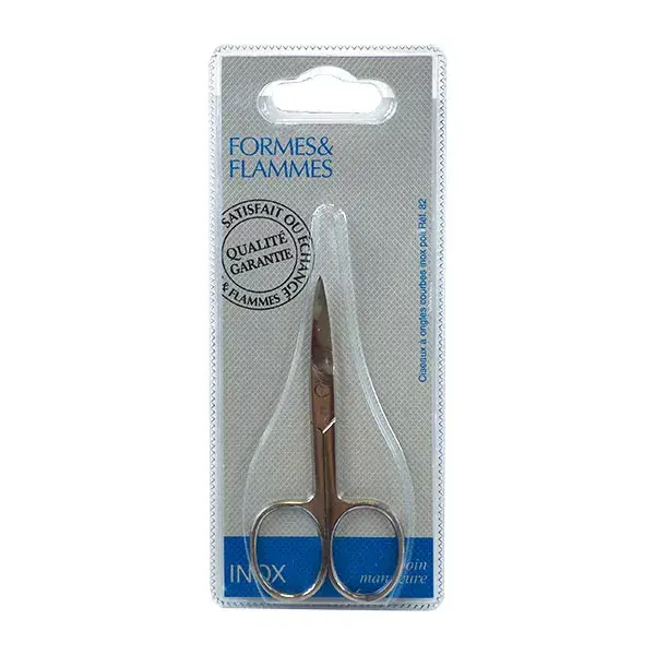 Tesoura de unha curva Shapes & Flames