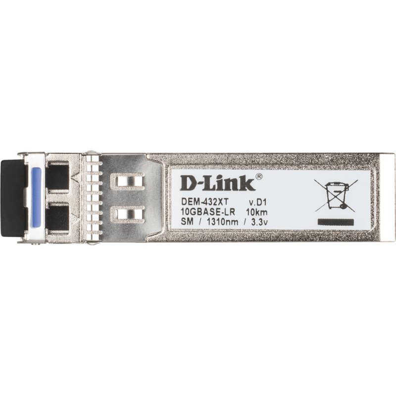 D-Link DEM-432XT module émetteur-récepteur de réseau Fibre optique 10000 Mbit/s SFP+ 1310 nm