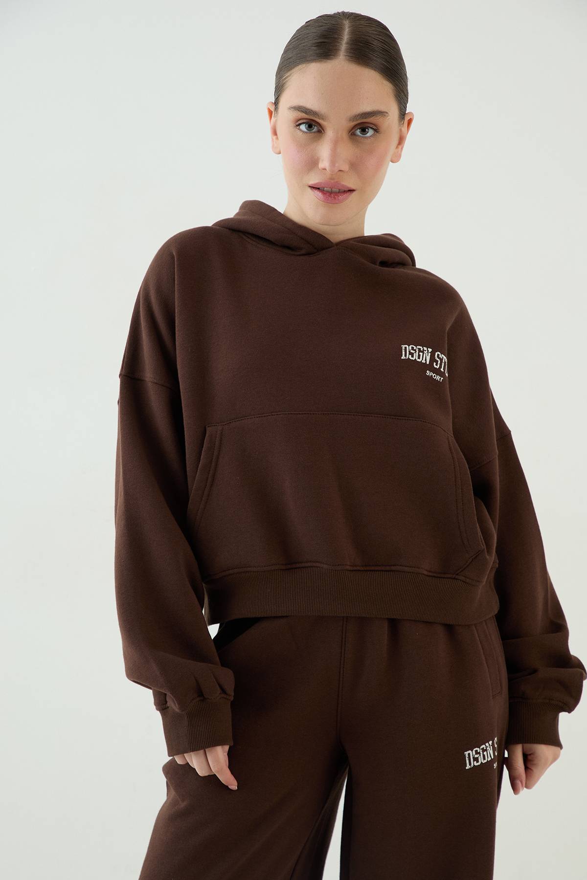 Sweat À Casynthétiqueche Oversize Imprimé Collegiate Dsgn Studio