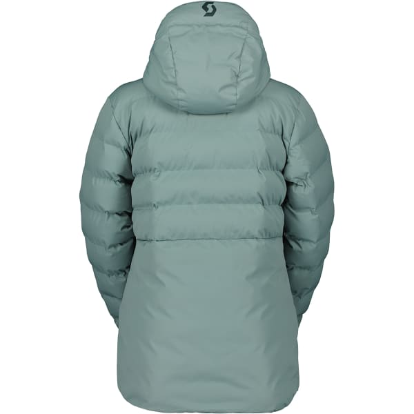 Veste de ski SCOTT JKT W'S ULTIMATE WARM NORTHERN MINT GREEN