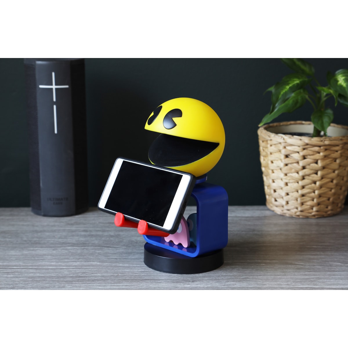 Cable Guys holder for telefon/kontroller figur (Pac-Man)