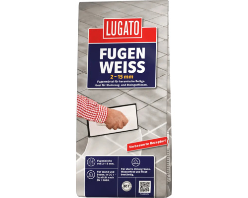 Lugato Voegmortel Wit 1 kg