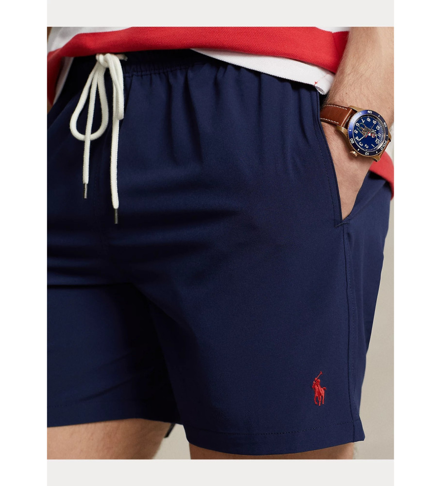 Calção de banho Ralph Lauren Traveler Navy Bermuda