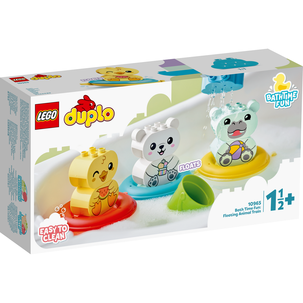 Jouet de bain - le train flottant des animaux LEGO Duplo 10965