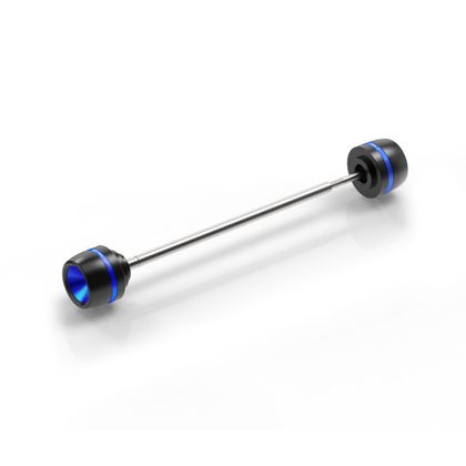 Protections de fourche Rizoma pour axe de roue avant - Bleu