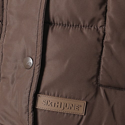 Doudoune Femme Capuche W70017MOW Marron