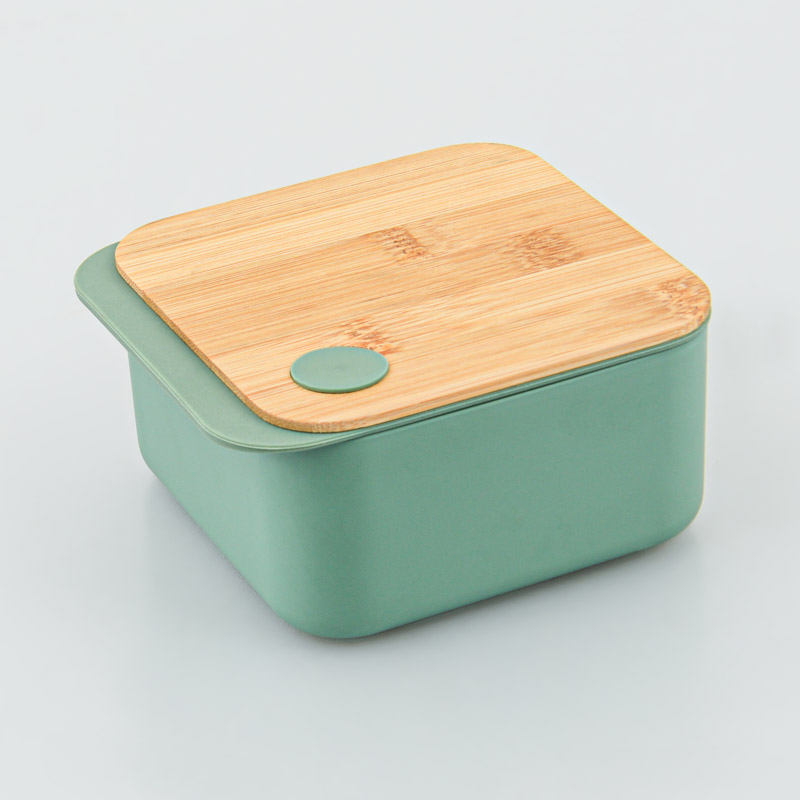 Lunch box vert carré 600ml