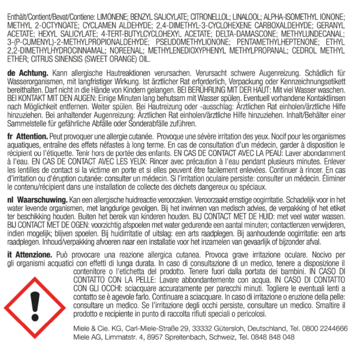 Miele Duftflakon DryFresh 12,5 ml