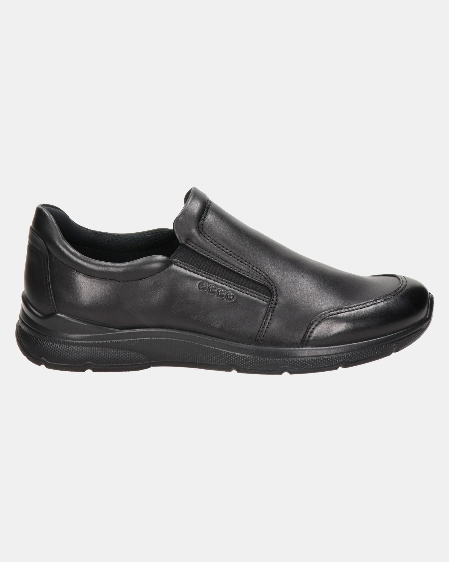 Ecco Irving Black Santiago Instapschoenen  - zwart