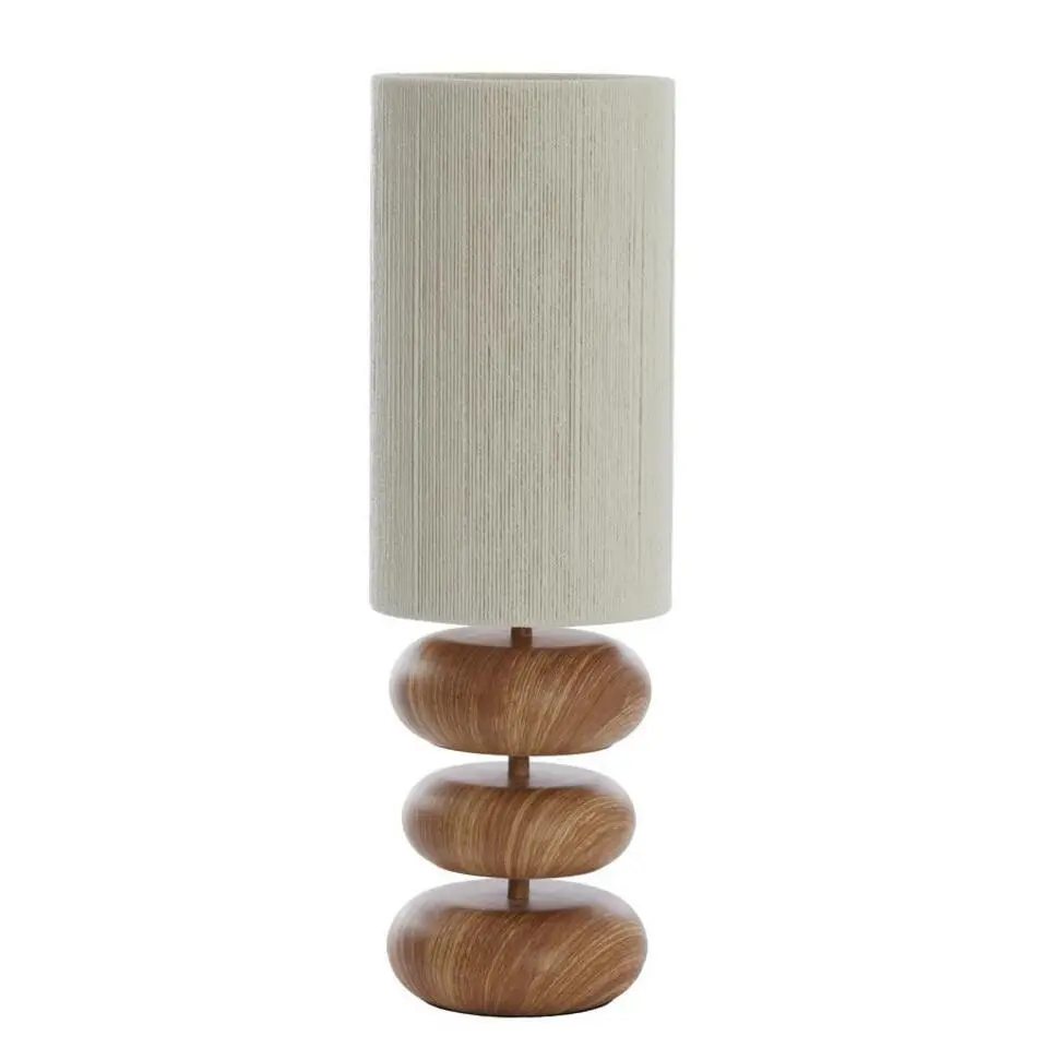 Tafellamp Danialo - Naturel - Ø22cm