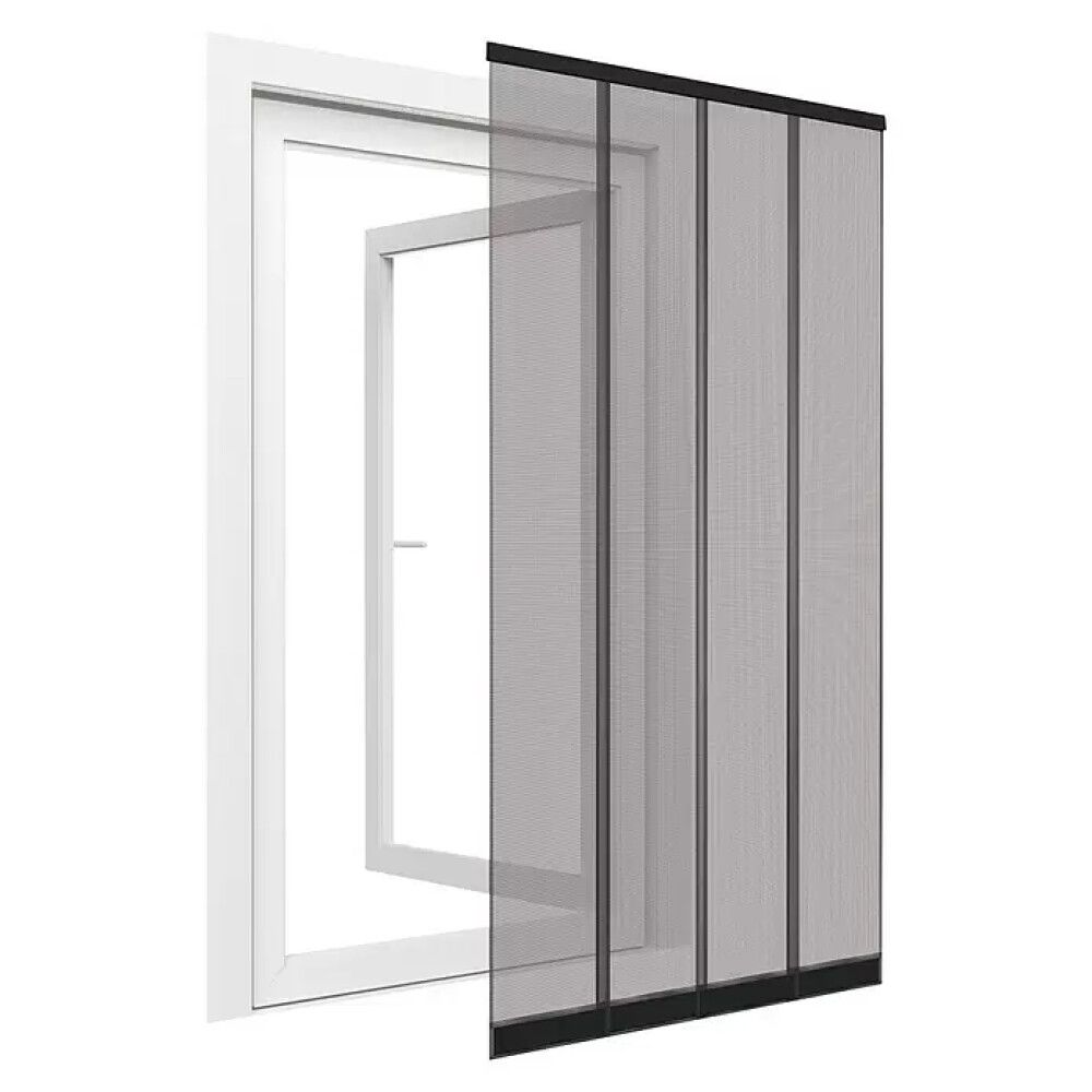 INSEKTSNETT EASY LIFE GLASSFIBER 100X220CM ANTRASITT