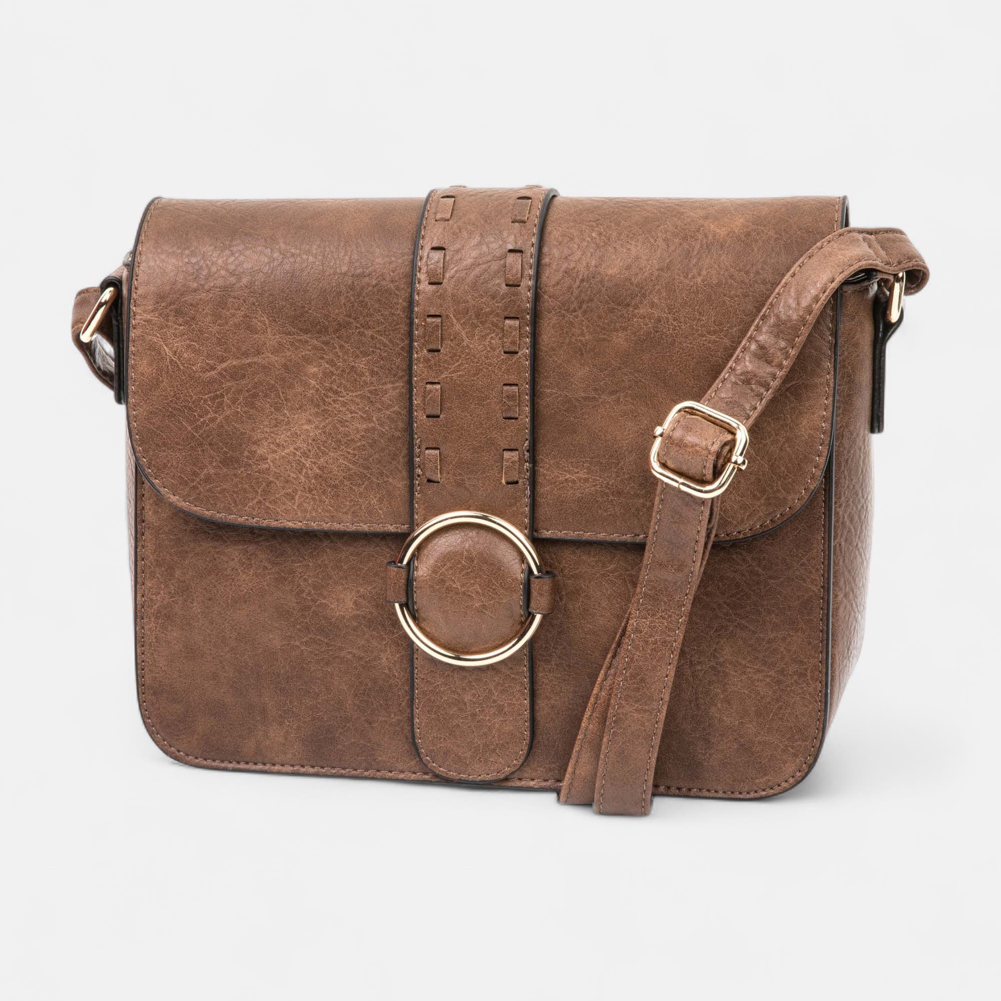 Sac bandoulière marron