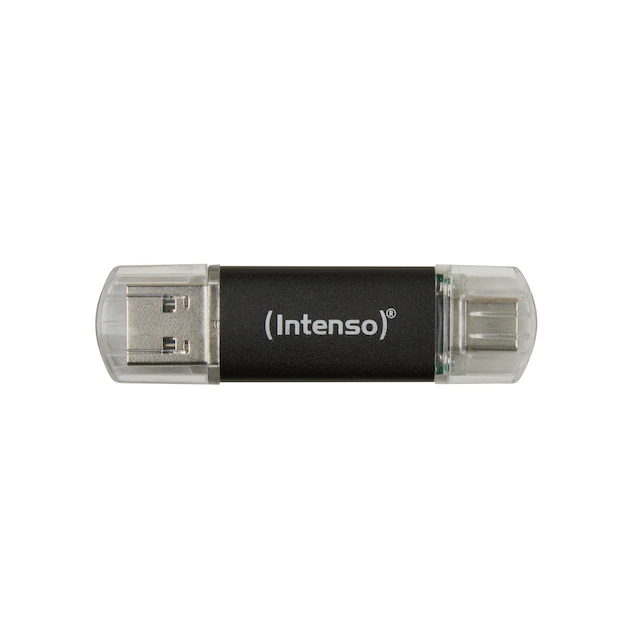 Intenso USB-Stick »Twist Line 128 GB« (128 GB USB 3.2 Lesegeschwindigkeit 70 MB/s) USB-A und USB-C Anschluss
