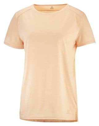 Maillot manches courtes Salomon OUTLine Summer Orange Femme
