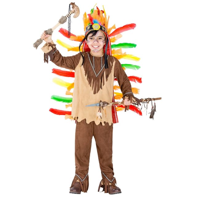 Indianeren Lille Sioux kostume