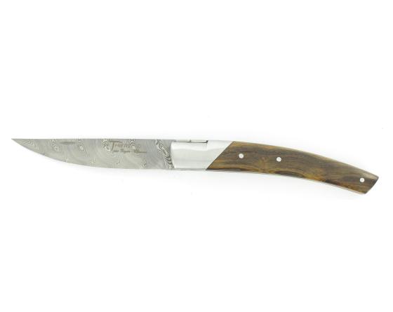 Le Thiers Pirou Damas Pistachier - 1 mitre Couteau de poche Le Thiers par Goyon Chazeau