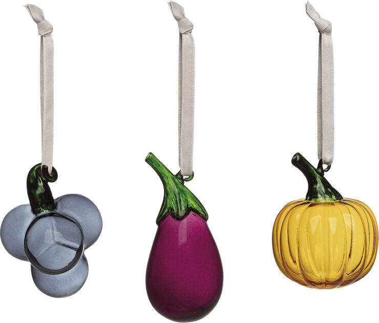 Iittala Iittala mini frugt & grøntsager 3-pak Multifarvet