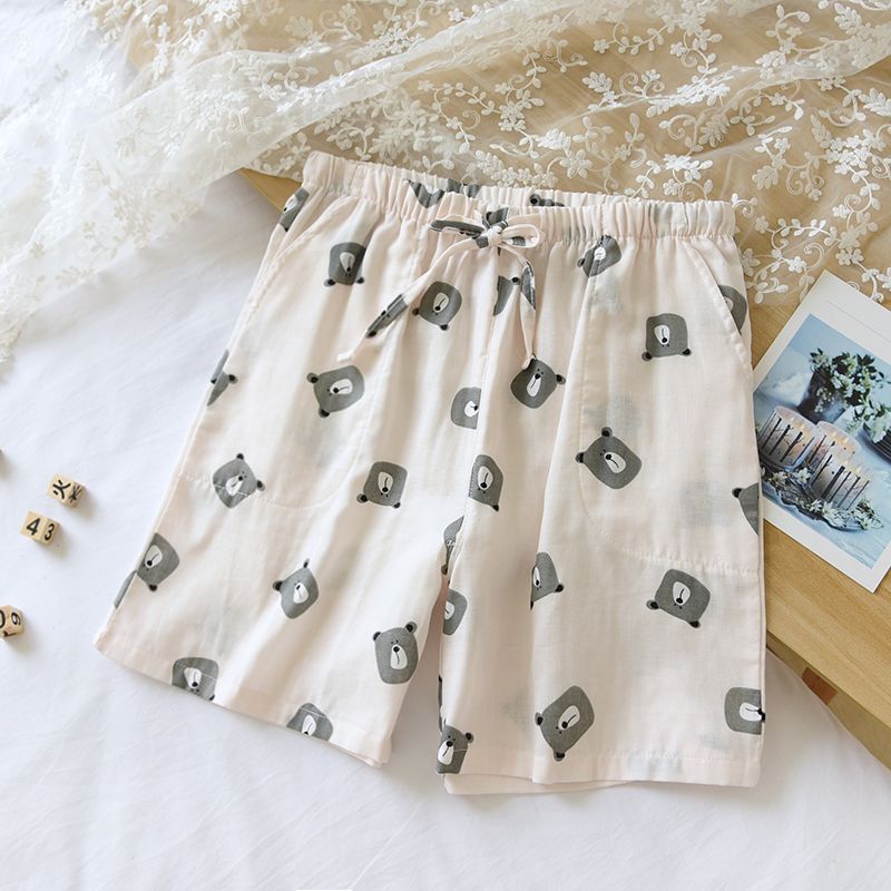 MelMount - Pyjamashorts met bijpassende print voor koppels